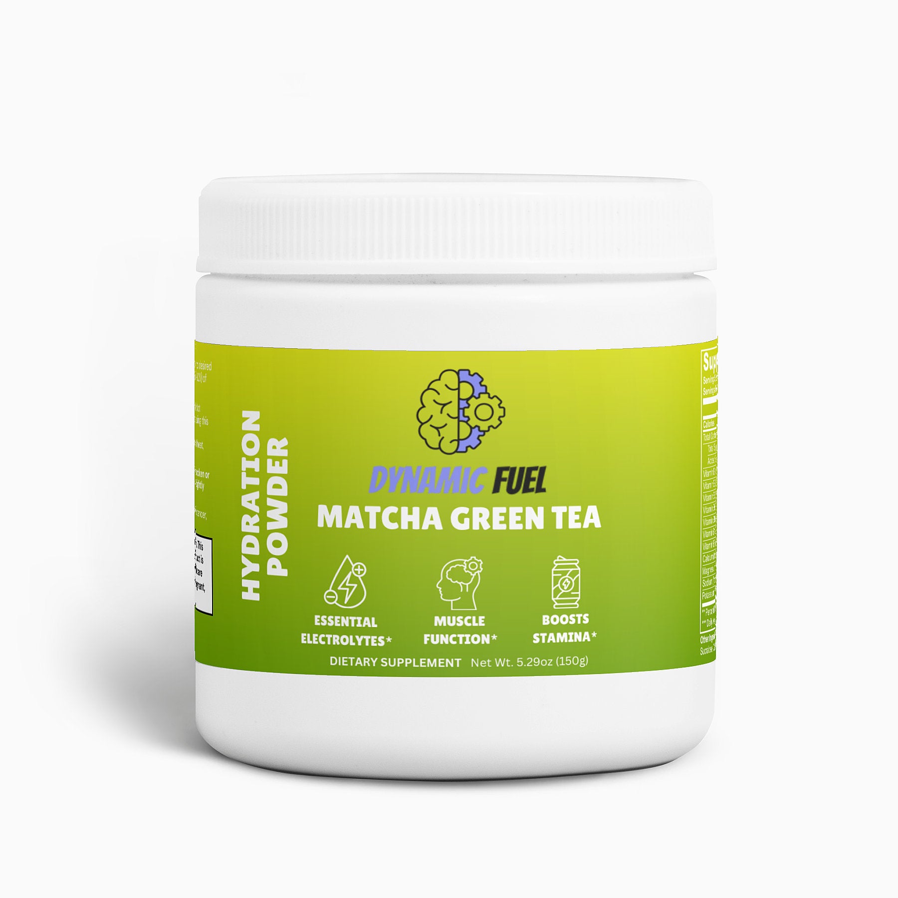 Hydration Powder Matcha Green Tea