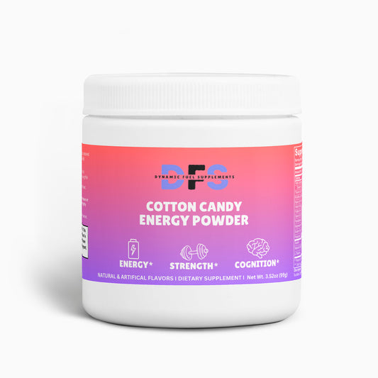 Energy Powder Cotton Candy