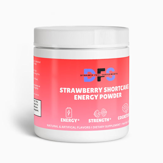 Energy Powder Strawberry Shortcake