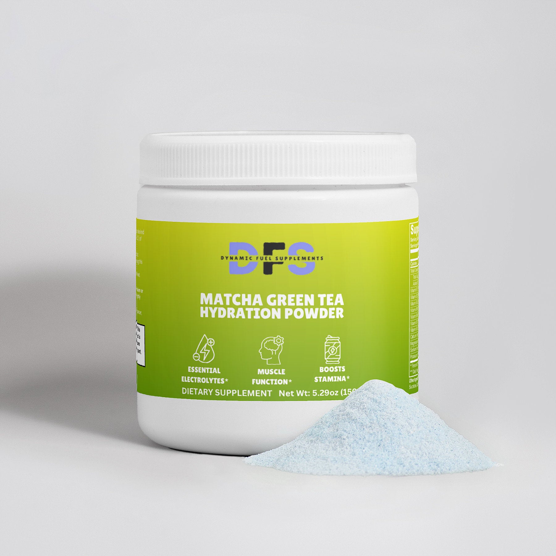 Hydration Powder Matcha Green Tea